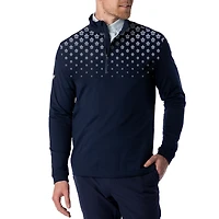 Chandail à enfiler pour homme Levelwear Maple Leafs de Toronto bleu marine NHL x PGA - Calibre Quarter-Zip Pullover