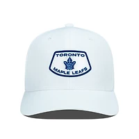 Casquette Rise Skylight Flex blanche pour homme des Maple Leafs de Toronto Levelwear