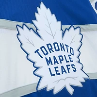 Maillot de joueur Mitchell & Ness Auston Matthews bleu des Maple Leafs Toronto 2017 Blue Line pour homme
