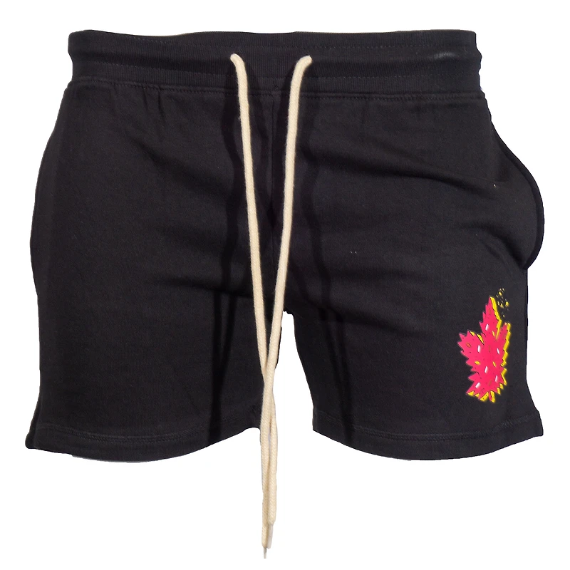 Men's Mitchell & Ness Black Toronto Maple Leafs Doughnut Crumbs Shorts