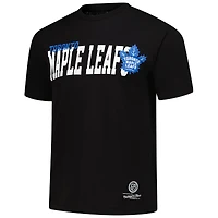 T-shirt noir Mitchell & Ness pour homme, motif domicile des Maple Leafs de Toronto