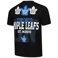 T-shirt noir Mitchell & Ness pour homme, motif domicile des Maple Leafs de Toronto