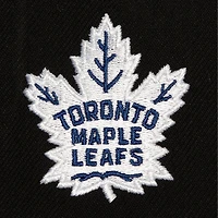 Casquette Snapback noire à blocs de couleurs Mitchell & Ness pour hommes des Maple Leafs de Toronto