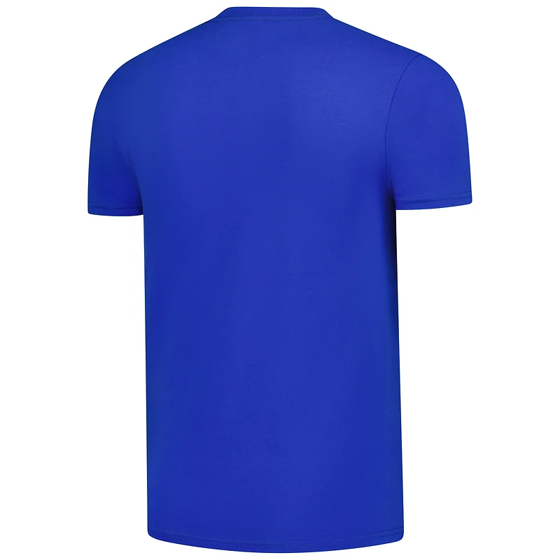 T-shirt bleu Mitchell & Ness pour homme avec motif de nourriture locale des Maple Leafs Toronto