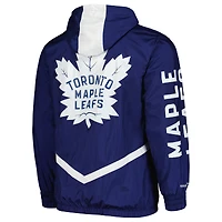 Men's Mitchell & Ness Blue Toronto Maple Leafs Undeniable Full-Zip Windbreaker Jacket