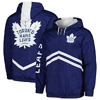 Coupe-vent zippé intégral Undeniable bleu des Maple Leafs de Toronto pour homme Mitchell & Ness