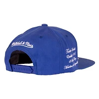 Men's Mitchell & Ness Blue Toronto Maple Leafs Varsity Graduation Snapback - Hat
