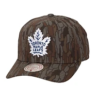 Casquette ajustable Mitchell & Ness Camo Pro Crown pour homme des Maple Leafs de Toronto