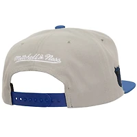 Casquette à visière snapback Soul Triple Up des Maple Leafs de Toronto pour homme de Mitchell & Ness, gris