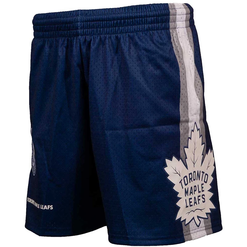 Men's Mitchell & Ness Navy Toronto Maple Leafs City Collection Mesh Shorts