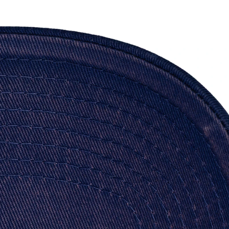 Casquette ajustable Mitchell & Ness bleu marine pour homme, motif Pro-Crown, motif Downtown Snow Wash des Maple Leafs de Toronto
