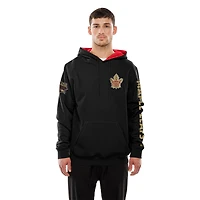 Men's New Era Black Toronto Maple Leafs Canada Day Pullover Hoodie