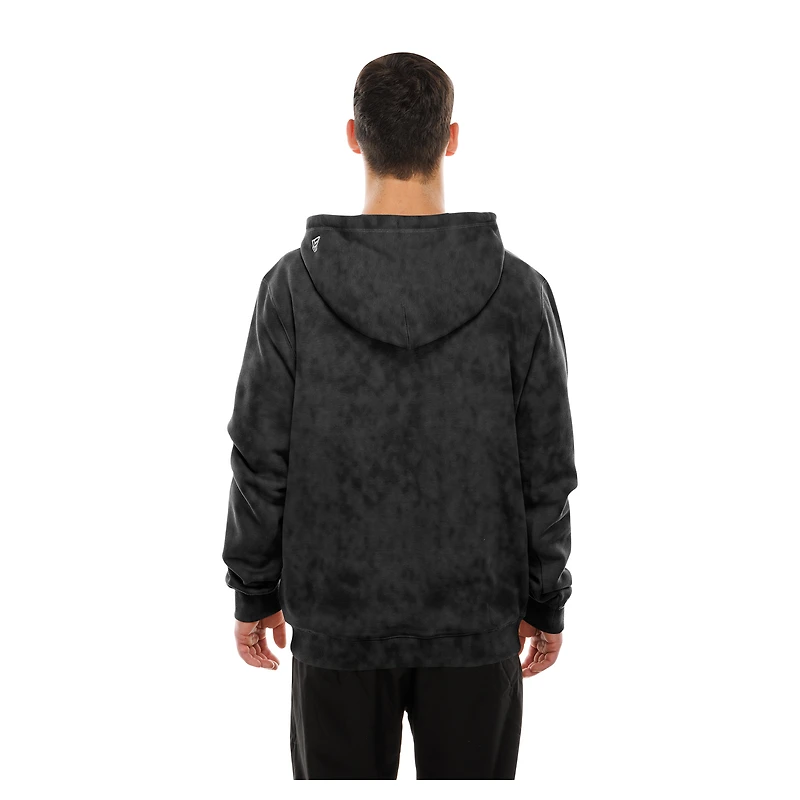 Sweat à capuche noir délavé minéral des Maple Leafs de Toronto New Era pour homme