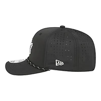 Men's New Era  Black Toronto Maple Leafs Sport Vented 9SEVENTY Rope Adjustable Hat