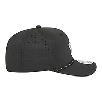 Men's New Era  Black Toronto Maple Leafs Sport Vented 9SEVENTY Rope Adjustable Hat