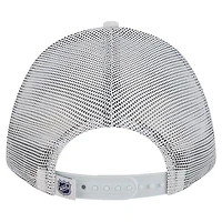 Casquette ajustable New Era 9FORTY M-Crown A-Frame bleu/blanc pour homme des Maple Leafs de Toronto