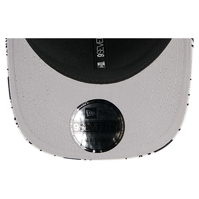 Casquette ajustable 9SEVENTY bleue New Era pour homme avec visière mascotte des Maple Leafs de Toronto