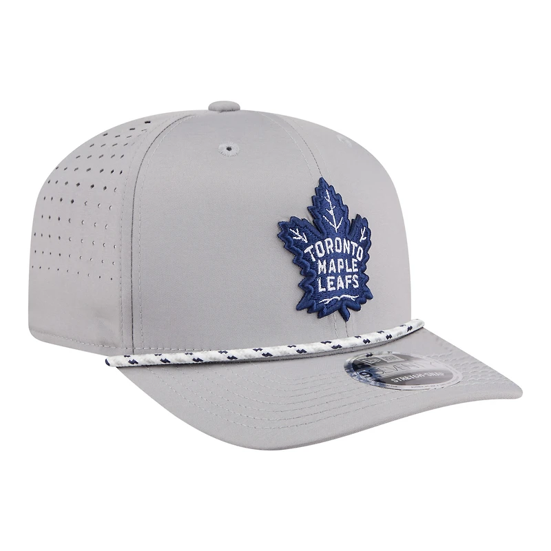 Men's New Era Gray Toronto Maple Leafs Sport 9SEVENTY Adjustable Hat