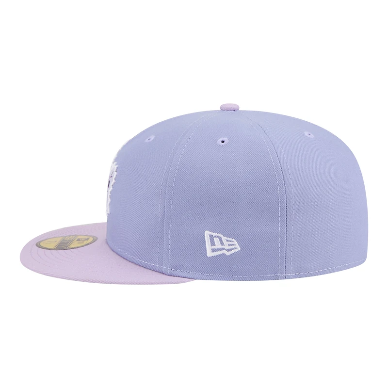 Men's New Era Light Purple/Purple Toronto Maple Leafs Lavender Bloom 59FIFTY Fitted Hat