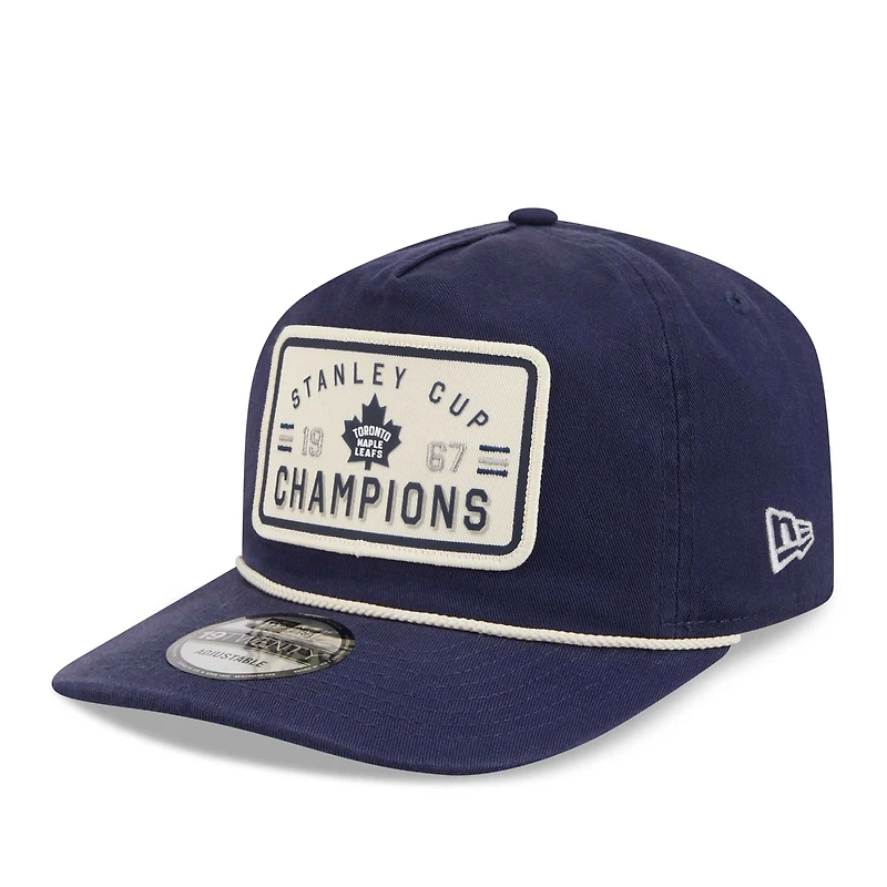 Men's New Era  Navy Toronto Maple Leafs 1967 Stanley Cup Champions 19TWENTY Adjustable Hat