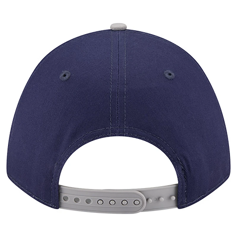 Men's New Era Navy Toronto Maple Leafs 9FORTY M-Crown A-Frame Adjustable Hat