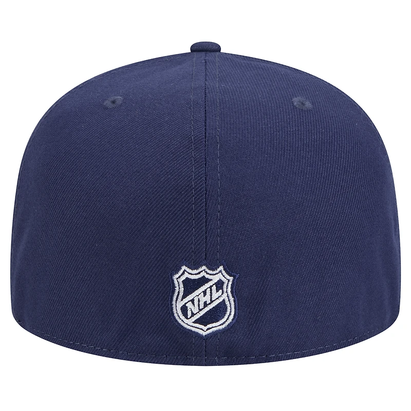 Men's New Era Navy Toronto Maple Leafs Core 59FIFTY Fitted Hat