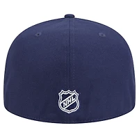Men's New Era Navy Toronto Maple Leafs Core 59FIFTY Fitted Hat