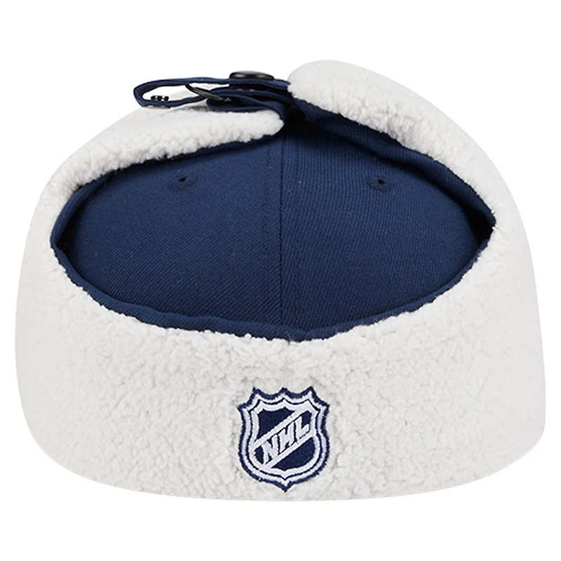 Men's New Era Navy Toronto Maple Leafs Dog Ear 59FIFTY Fitted Hat