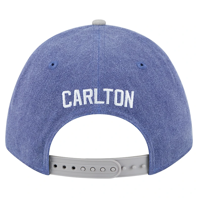 Casquette ajustable New Era bleu marine Toronto Maple Leafs Jr. Mascotte 9FORTY M-Crown pour homme