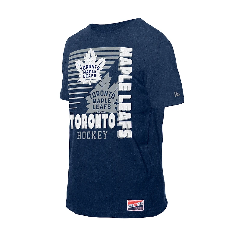 Men's New Era Navy Toronto Maple Leafs Mineral Wash T-Shirt