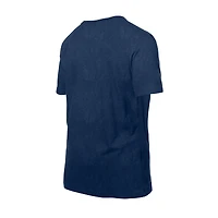 T-shirt bleu marine délavé minéral New Era pour homme des Maple Leafs de Toronto