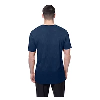 Men's New Era  Navy Toronto Maple Leafs Mineral Wash T-Shirt