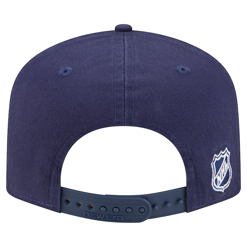 Casquette ajustable Quickstrike 19TWENTY bleu marine New Era pour homme des Maple Leafs de Toronto