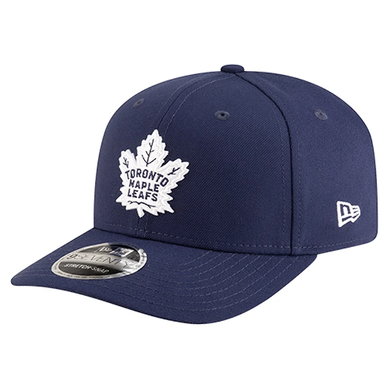 Men's New Era Navy Toronto Maple Leafs Team Collection Basic 9SEVENTY Adjustable Hat