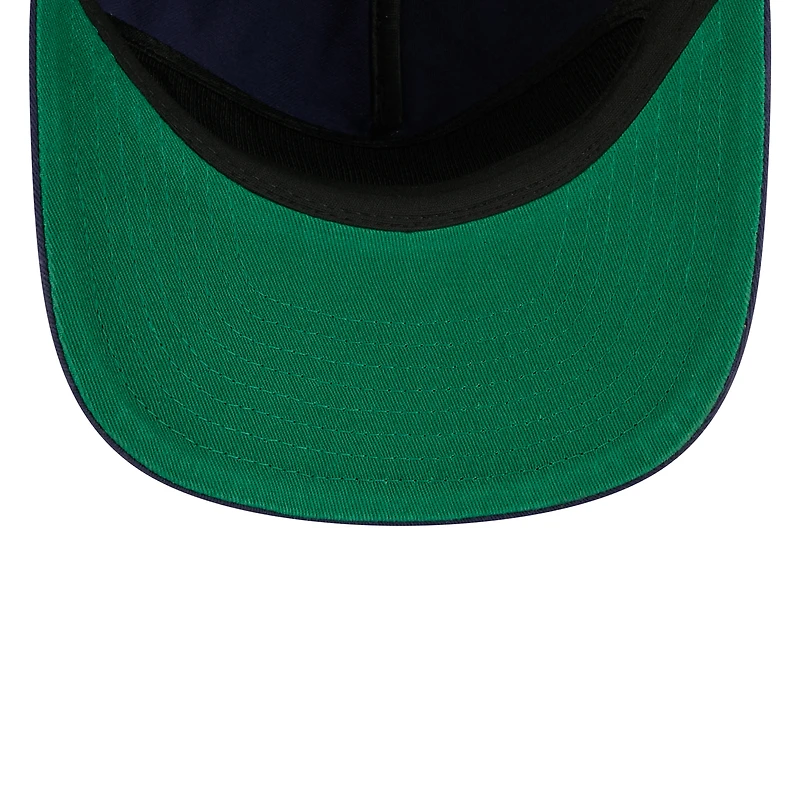 Men's New Era Navy Toronto Maple Leafs Throwback Stanley Cup Champions Side Patch 19TWENTY Adjustable Hat