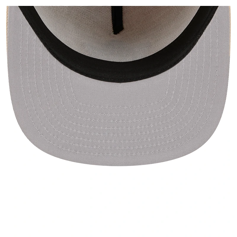 Casquette ajustée A-Frame 59FIFTY pour homme New Era, couleur beige, Toronto Maple Leafs