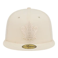 Men's New Era Tan Toronto Maple Leafs Colour Pack 59Fifty Fitted Hat