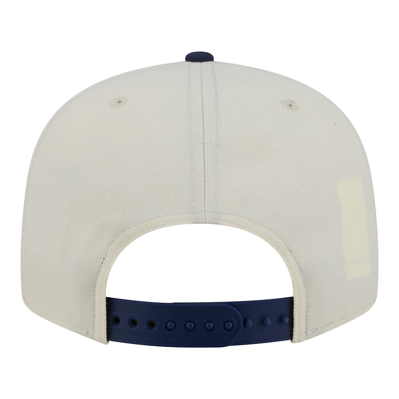 Men's New Era  White/Navy Toronto Maple Leafs Injection Localized Two-Tone 9FIFTY Snapback Hat
