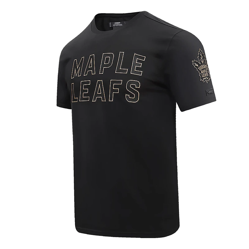 T-shirt avec logo Pro Standard noir des Maple Leafs de Toronto pour hommes