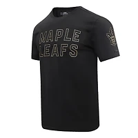 T-shirt avec logo Pro Standard noir des Maple Leafs de Toronto pour hommes