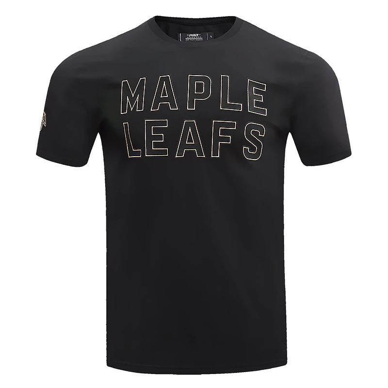 T-shirt avec logo Pro Standard noir des Maple Leafs de Toronto pour hommes