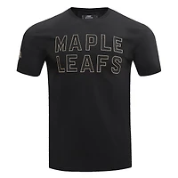 T-shirt avec logo Pro Standard noir des Maple Leafs de Toronto pour hommes