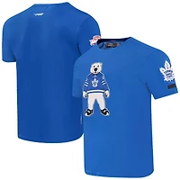 T-shirt mascotte des Maple Leafs de Toronto Pro Standard bleu pour hommes
