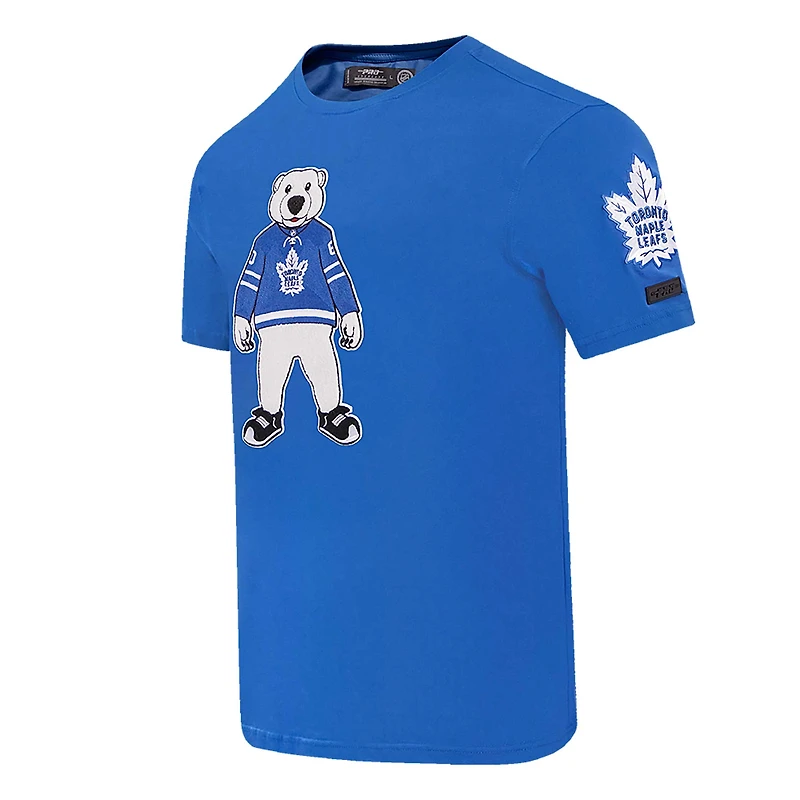 T-shirt mascotte des Maple Leafs de Toronto Pro Standard bleu pour hommes