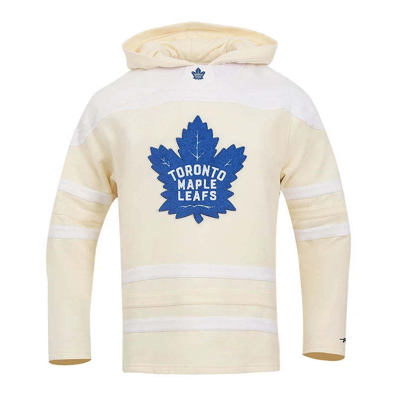 Men's Pro Standard Cream Toronto Maple Leafs Classic Pullover Hoodie