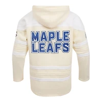 Men's Pro Standard Cream Toronto Maple Leafs Classic Pullover Hoodie