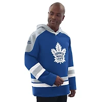 Sweat à capuche de hockey bleu/gris Starter pour homme des Maple Leafs Toronto