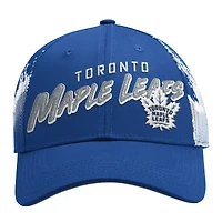 Casquette Snapback incurvée Starter Fit bleue des Maple Leafs de Toronto pour homme