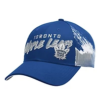 Men's Starter  Blue Toronto Maple Leafs Splash Curved Startfit Snapback Hat