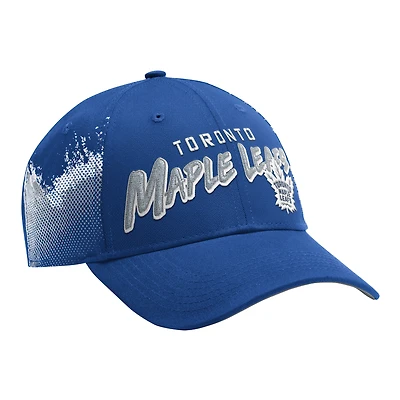 Casquette Snapback incurvée Starter Fit bleue des Maple Leafs de Toronto pour homme